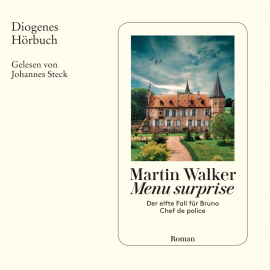 Hörbuch Menu surprise  - Autor Martin Walker   - gelesen von Johannes Steck