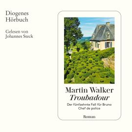 Hörbuch Troubadour  - Autor Martin Walker   - gelesen von Johannes Steck