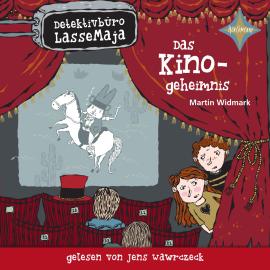 Hörbuch Das Kinogeheimnis - Detektivbüro LasseMaja, Teil 9 (ungekürzt)  - Autor Martin Widmark   - gelesen von Jens Wawrczeck