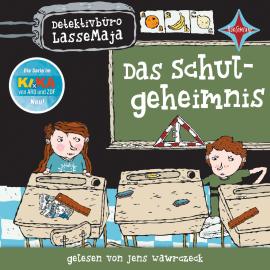 Hörbuch Das Schulgeheimnis - Detektivbüro LasseMaja, Teil 1 (ungekürzt)  - Autor Martin Widmark   - gelesen von Jens Wawrczeck