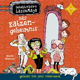 Hörbuch Detektivbüro LasseMaja - Das Katzengeheimnis  - Autor Martin Widmark   - gelesen von Jens Wawrczeck