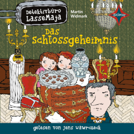 Hörbuch Detektivbüro LasseMaja - Das Schlossgeheimnis  - Autor Martin Widmark   - gelesen von Jens Wawrczeck