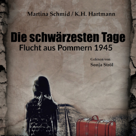 Hörbuch Die schwärzesten Tage  - Autor Martina Schmid   - gelesen von Sonja Ströl