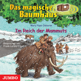 Hörbuch Das magische Baumhaus. Im Reich der Mammuts  - Autor Mary P. Osborne   - gelesen von Frank-Lorenz Engel