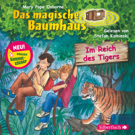 Hörbuch Im Reich des Tigers  - Autor Mary Pope Osborne   - gelesen von Stefan Kaminski