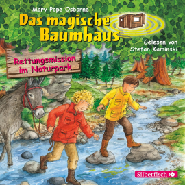 Hörbuch Rettungsmission im Naturpark (Das magische Baumhaus 59)  - Autor Mary Pope Osborne   - gelesen von Stefan Kaminski