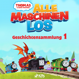 Hörbuch Thomas und seine Freunde - Alle Maschinen los - Geschichtensammlung 1  - Autor Mattel   - gelesen von Monty Arnold