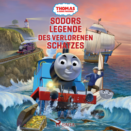 Hörbuch Thomas und seine Freunde - Sodors Legende des verlorenen Schatzes  - Autor Mattel   - gelesen von Monty Arnold