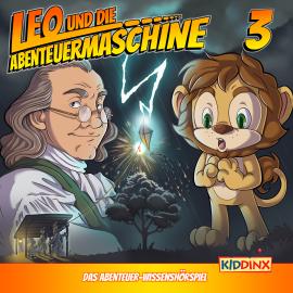 Hörbuch Leo und die Abenteuermaschine, Folge 3: Leo und das Wetterexperiment  - Autor Matthias Arnold   - gelesen von Schauspielergruppe