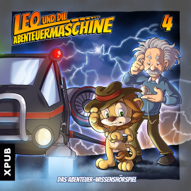 Hörbuch Leo und die Abenteuermaschine - Folge 4  - Autor Matthias Arnold   - gelesen von Schauspielergruppe