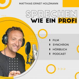 Hörbuch Sprechen wie ein Profi  - Autor Matthias Ernst Holzmann   - gelesen von Matthias Ernst Holzmann