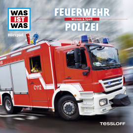 Hörbuch WAS IST WAS Hörspiel: Feuerwehr/ Polizei  - Autor Matthias Falk   - gelesen von Schauspielergruppe