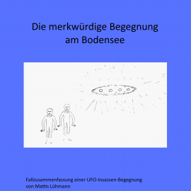 Hörbuch Die merkwürdige Begegnung am Bodensee  - Autor Mattis Lühmann   - gelesen von Mattis Lühmann