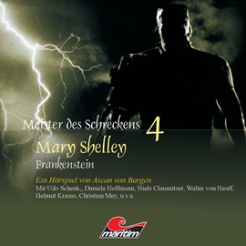 Hörbuch Frankenstein (Meister des Schreckens 4)  - Autor Mary Shelley   - gelesen von Schauspielergruppe