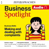 Business Englisch lernen Audio – Beschwerden vorbringen und damit umgehen