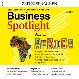 Hörbuch Business-Englisch lernen Audio - Focus on Africa  - Autor Melita Cameron-Wood   - gelesen von Damion Sanchez