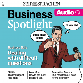 Hörbuch Business Englisch lernen Audio – Umgang mit schwierigen Fragen  - Autor Melita Cameron-Wood   - gelesen von Damion Sanchez