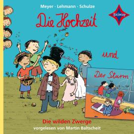 Hörbuch Die Hochzeit / Der Sturm - Die wilden Zwerge, Teil 5 (ungekürzt)  - Autor Meyer, Lehmann, Schulze   - gelesen von Martin Baltscheit