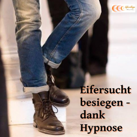 Hörbuch Eifersucht besiegen - dank Hypnose  - Autor Michael Bauer   - gelesen von Michael Bauer