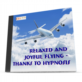 Hörbuch Relaxed and joyful flying - thanks hypnosis  - Autor Michael Bauer   - gelesen von Carina Bauer