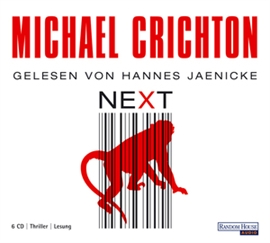 Hörbuch Next  - Autor Michael Crichton   - gelesen von Hannes Jaenicke