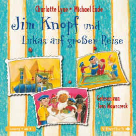Hörbuch Jim Knopf und Lukas auf großer Reise  - Autor Michael Ende   - gelesen von Jens Wawrczeck