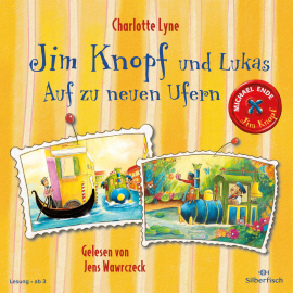 Hörbuch Jim Knopf und Lukas – Auf zu neuen Ufern  - Autor Michael Ende   - gelesen von Jens Wawrczeck