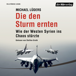 Hörbuch Die den Sturm ernten. Wie der Westen Syrien ins Unheil stürzte  - Autor Michael Lüders   - gelesen von Steffen Groth