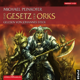 Hörbuch Das Gesetz der Orks  - Autor Michael Peinkofer   - gelesen von Johannes Steck