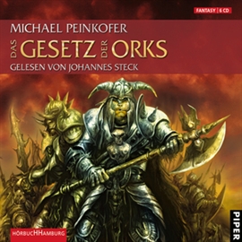 Hörbuch Das Gesetz der Orks (Die Orks 3)  - Autor Michael Peinkofer   - gelesen von Johannes Steck