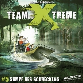Hörbuch Team Xtreme 5: Sumpf des Schreckens  - Autor Michael Peinkofer   - gelesen von Schauspielergruppe