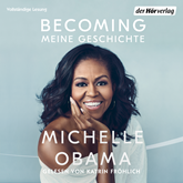Hörbuch BECOMING  - Autor Michelle Obama   - gelesen von Katrin Fröhlich