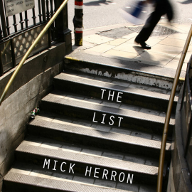 Hörbuch The List  - Autor Mick Herron   - gelesen von Seán Barrett