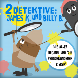 Hörbuch 2 Detektive: James K. und Billy B.  - Autor Mike Brandt   - gelesen von Mike Brandt