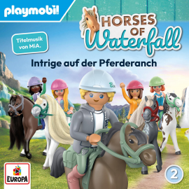 Hörbuch Horses Of Waterfall - Folge 2: Intrige auf der Pferderanch  - Autor Mira Sperling   - gelesen von Schauspielergruppe