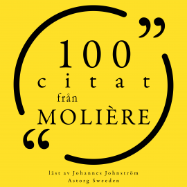 Hörbuch 100 citat från Molière  - Autor Molière   - gelesen von Johannes Johnström