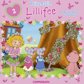 Hörbuch Prinzessin Lillifee Folge 02: Das Hörspiel zur TV-Serie  - Autor Monika Finsterbusch  
