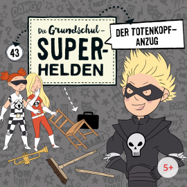 Hörbuch Folge 43: Der Totenkopfanzug  - Autor MS Urmel   - gelesen von Schauspielergruppe