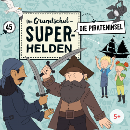 Hörbuch Folge 45: Die Pirateninsel  - Autor MS Urmel   - gelesen von Schauspielergruppe