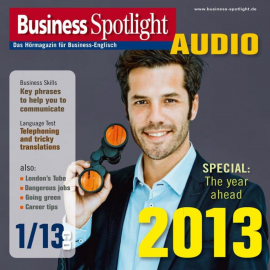 Hörbuch Business-Englisch lernen Audio - Das neue Jahr 2013  - Autor N.N.   - gelesen von Diverse