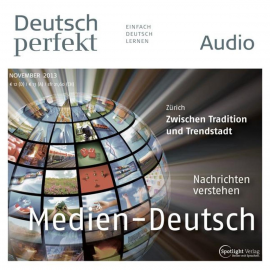 Hörbuch Deutsch lernen Audio - Die Mediensprache  - Autor N.N.   - gelesen von Diverse
