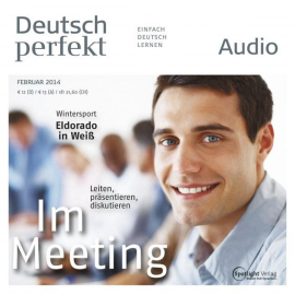 Hörbuch Deutsch lernen Audio - Im Meeting  - Autor N.N.   - gelesen von Diverse