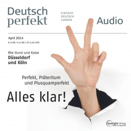 Hörbuch Deutsch lernen Audio - Perfekt, Präteritum und Plusquamperfekt  - Autor N.N.   - gelesen von Diverse