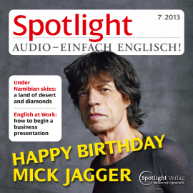 Hörbuch Englisch lernen Audio - Alles gute zum Geburtstag, Mick Jagger  - Autor N.N.   - gelesen von Diverse