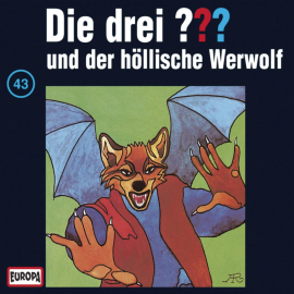 Hörbuch Folge 43: Die drei ??? und der höllische Werwolf  - Autor N.N.   - gelesen von N.N.