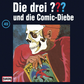 Hörbuch Folge 49: Die drei ??? und die Comic-Diebe  - Autor N.N.   - gelesen von N.N.