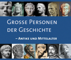 Hörbuch Große Personen der Geschichte - Antike und Mittelalter  - Autor N.N.   - gelesen von Achim Höppner