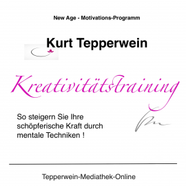 Hörbuch Kreativitätstraining  - Autor N.N.   - gelesen von Kurt Tepperwein