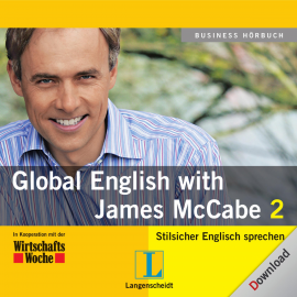 Hörbuch Langenscheidt Global English with James McCabe 2  - Autor N.N.   - gelesen von James D. McCabe