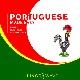 Hörbuch Portuguese Made Easy - Lower beginner - Volume 1 of 3  - Autor N.N.   - gelesen von Lingo Wave